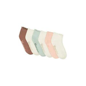 NEW 6 PK Hanes Women;s Originals Supersoft Ankle Flat Knit Socks Shoe Size 5-9